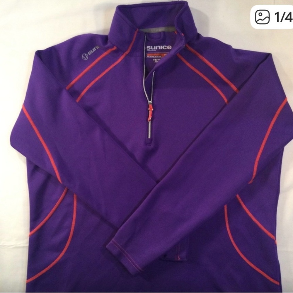Sunice Purple and Orange Women's Top
